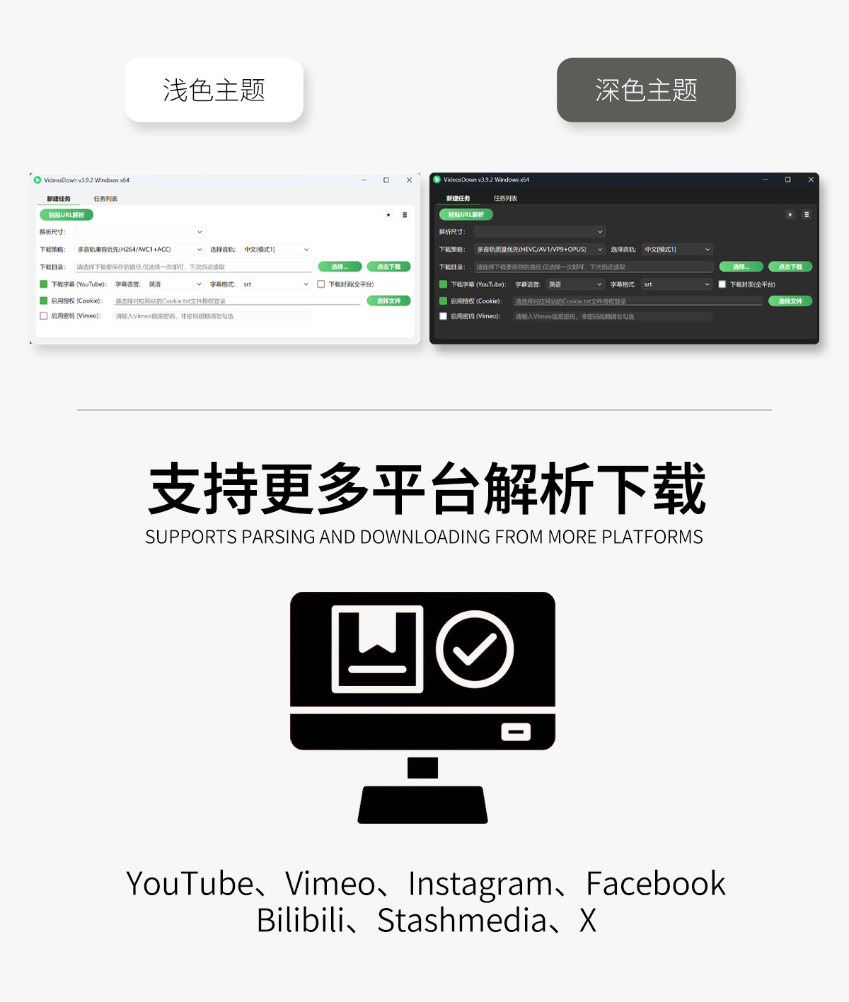 图片[5]-海外平台视频下载软件VideoDown，支持Windows与MacOS系统