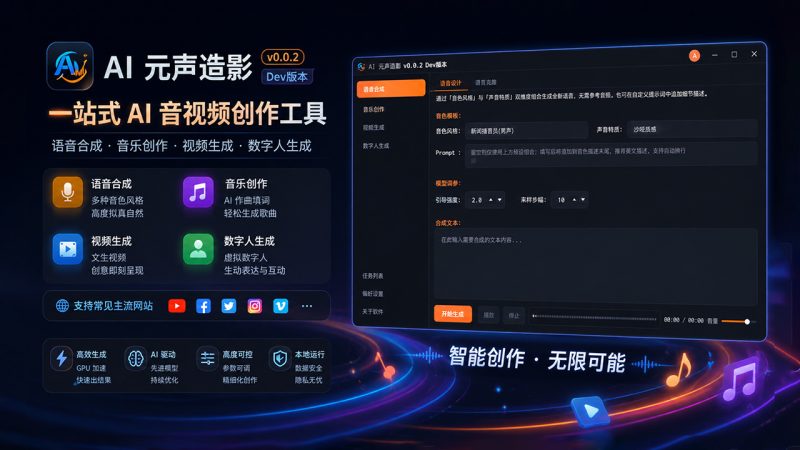 AI 元声造影 开发版 欢迎大家下载测试 免费-聆曦博客